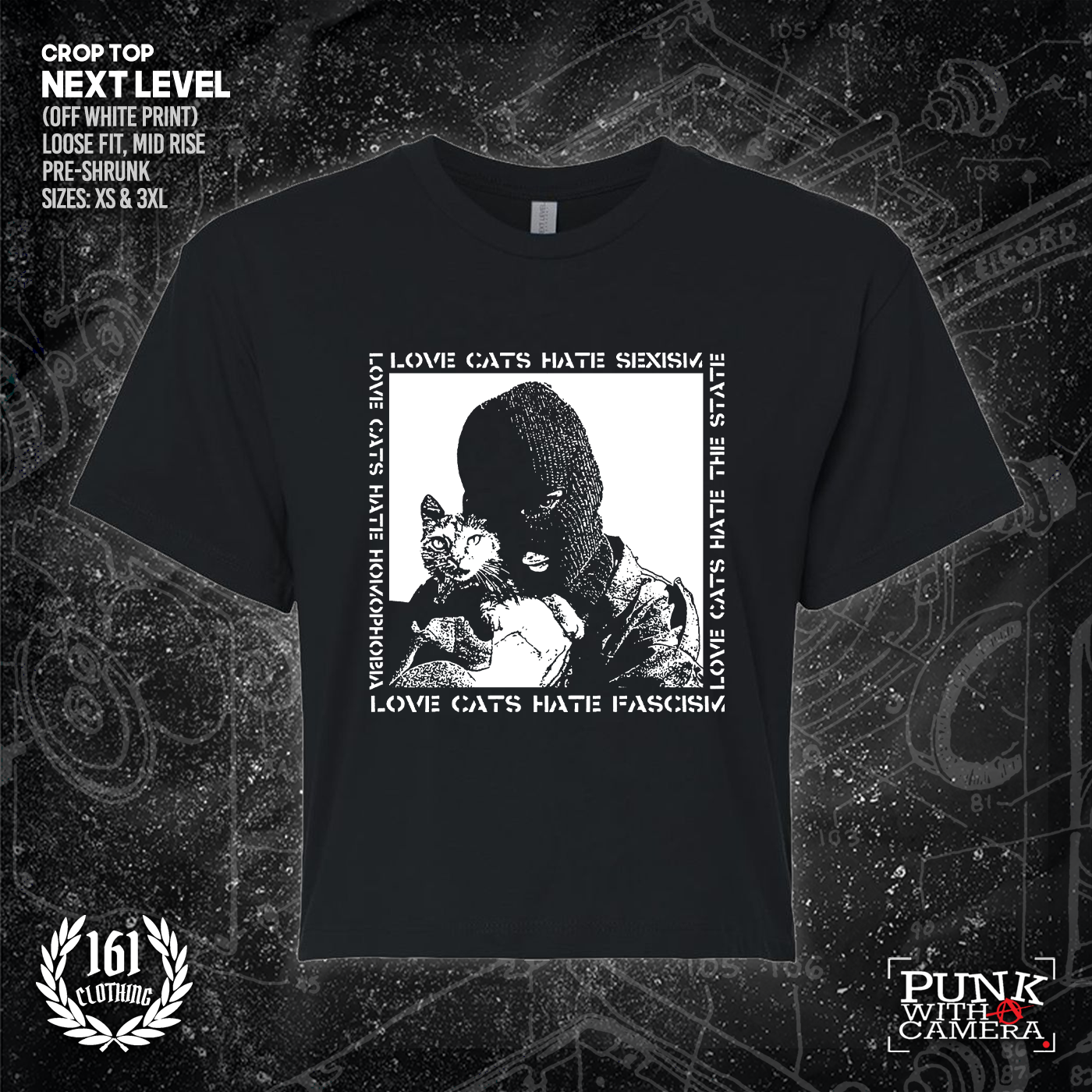Love Cats Hate Fascism - 161.Clothing