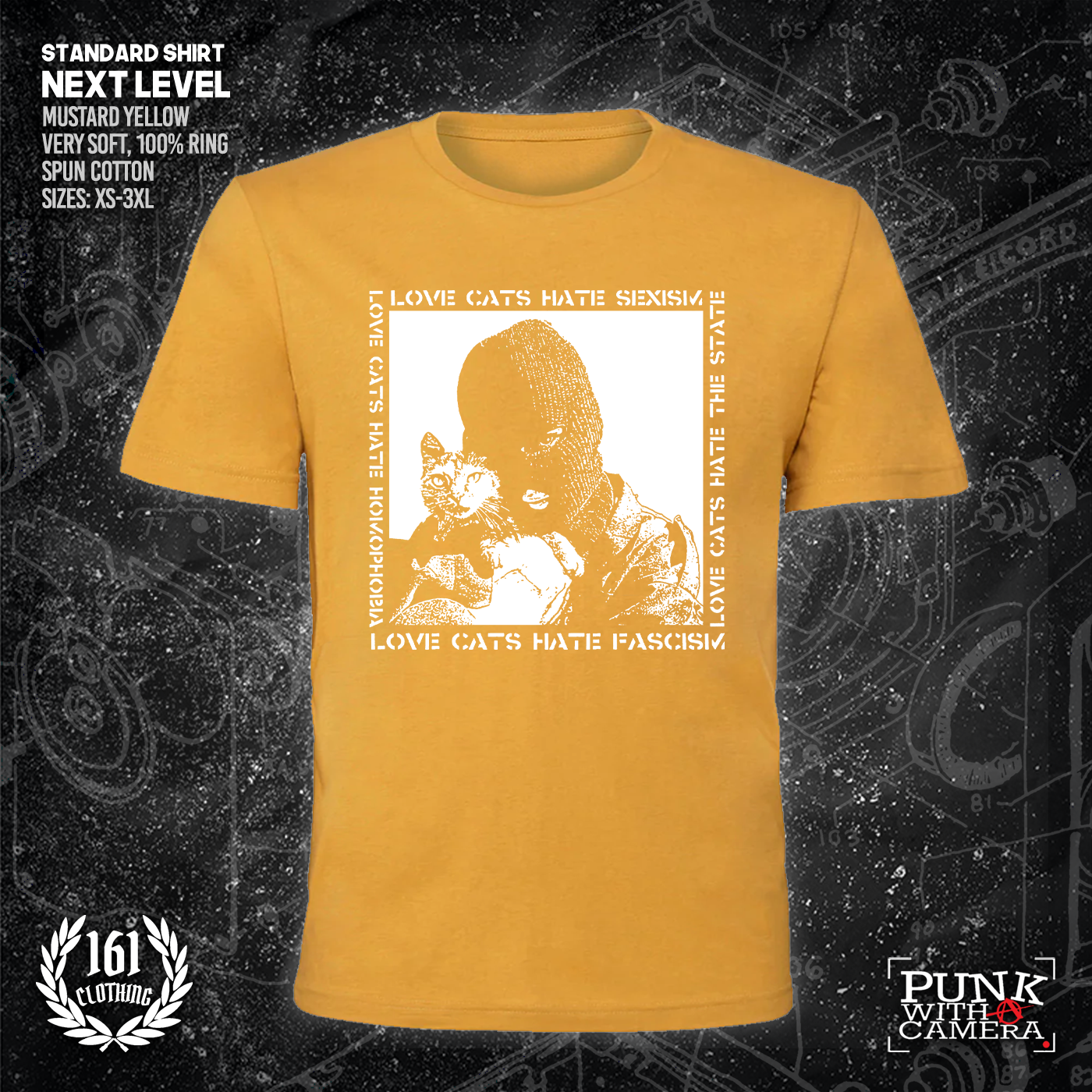 Love Cats Hate Fascism - 161.Clothing