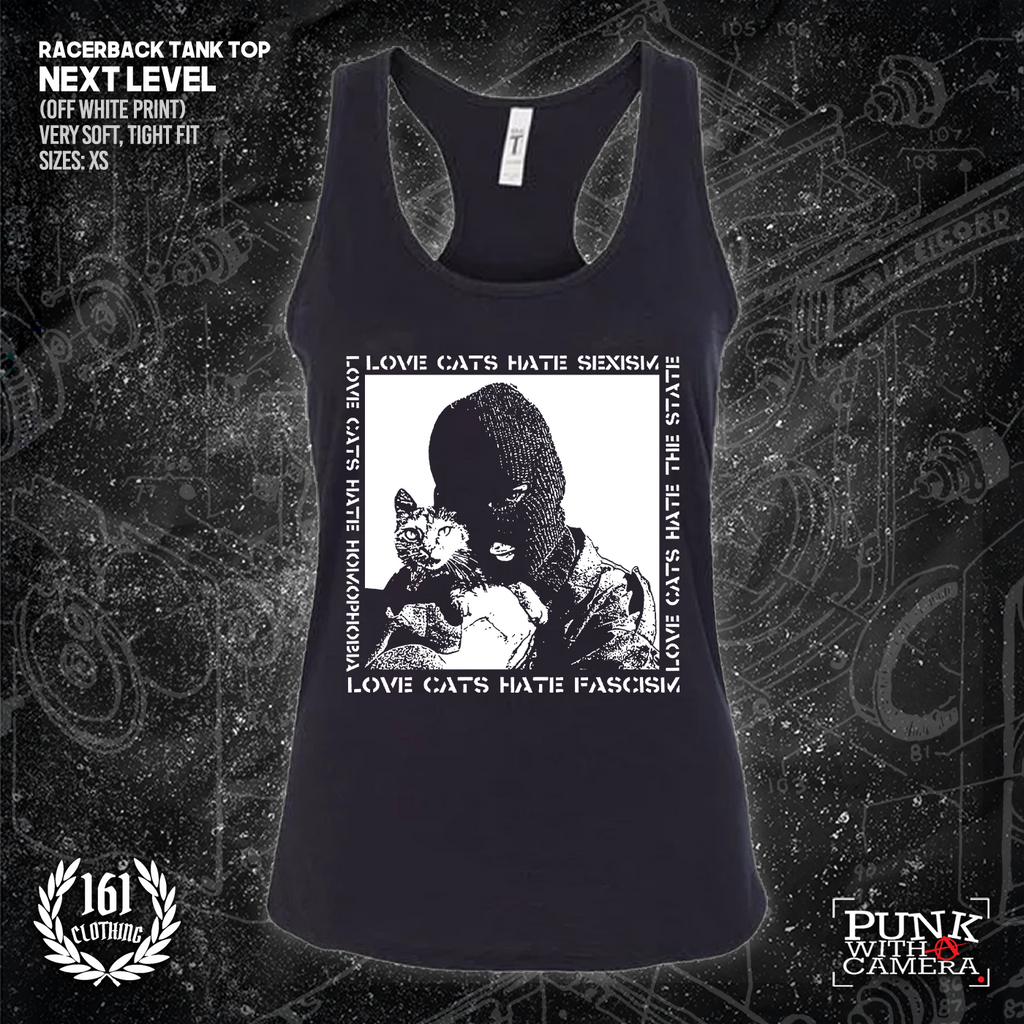 Love Cats Hate Fascism - 161.Clothing