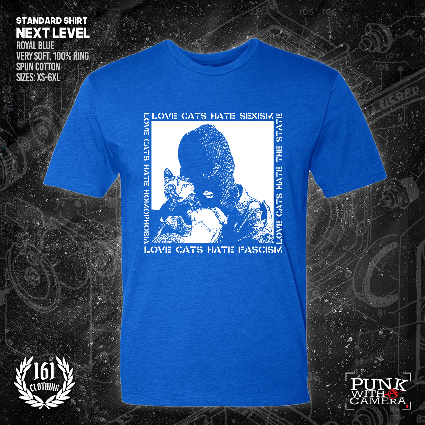 Love Cats Hate Fascism - 161.Clothing