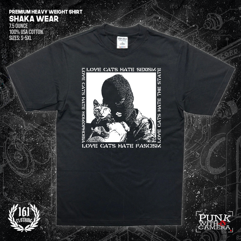 Love Cats Hate Fascism - 161.Clothing