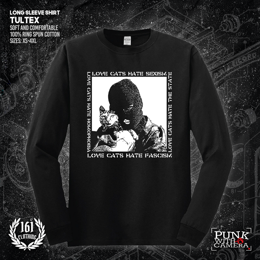 Love Cats Hate Fascism - 161.Clothing