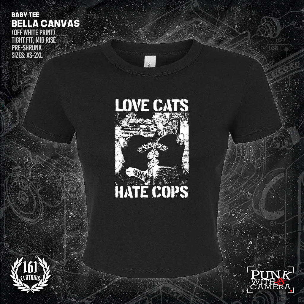 Love Cats Hate Cops - 161.Clothing