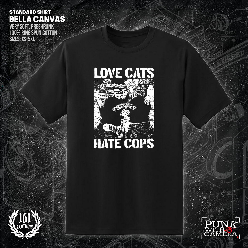 Love Cats Hate Cops - 161.Clothing