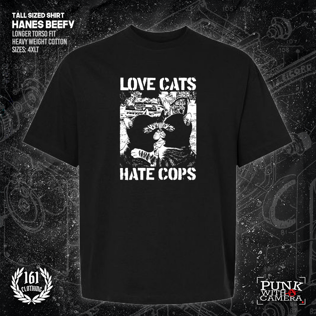 Love Cats Hate Cops - 161.Clothing
