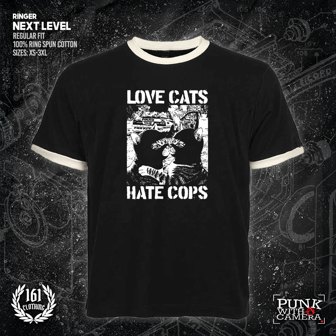 Love Cats Hate Cops - 161.Clothing