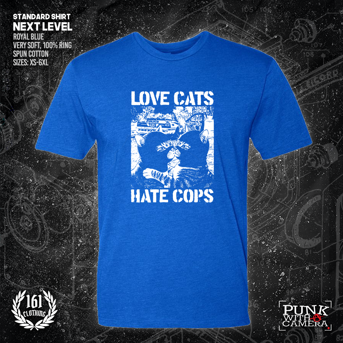 Love Cats Hate Cops - 161.Clothing