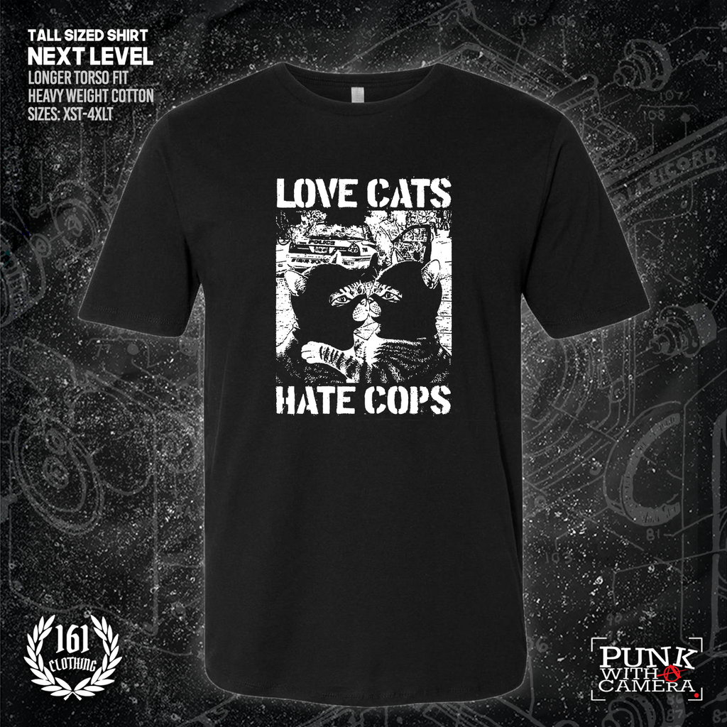 Love Cats Hate Cops - 161.Clothing