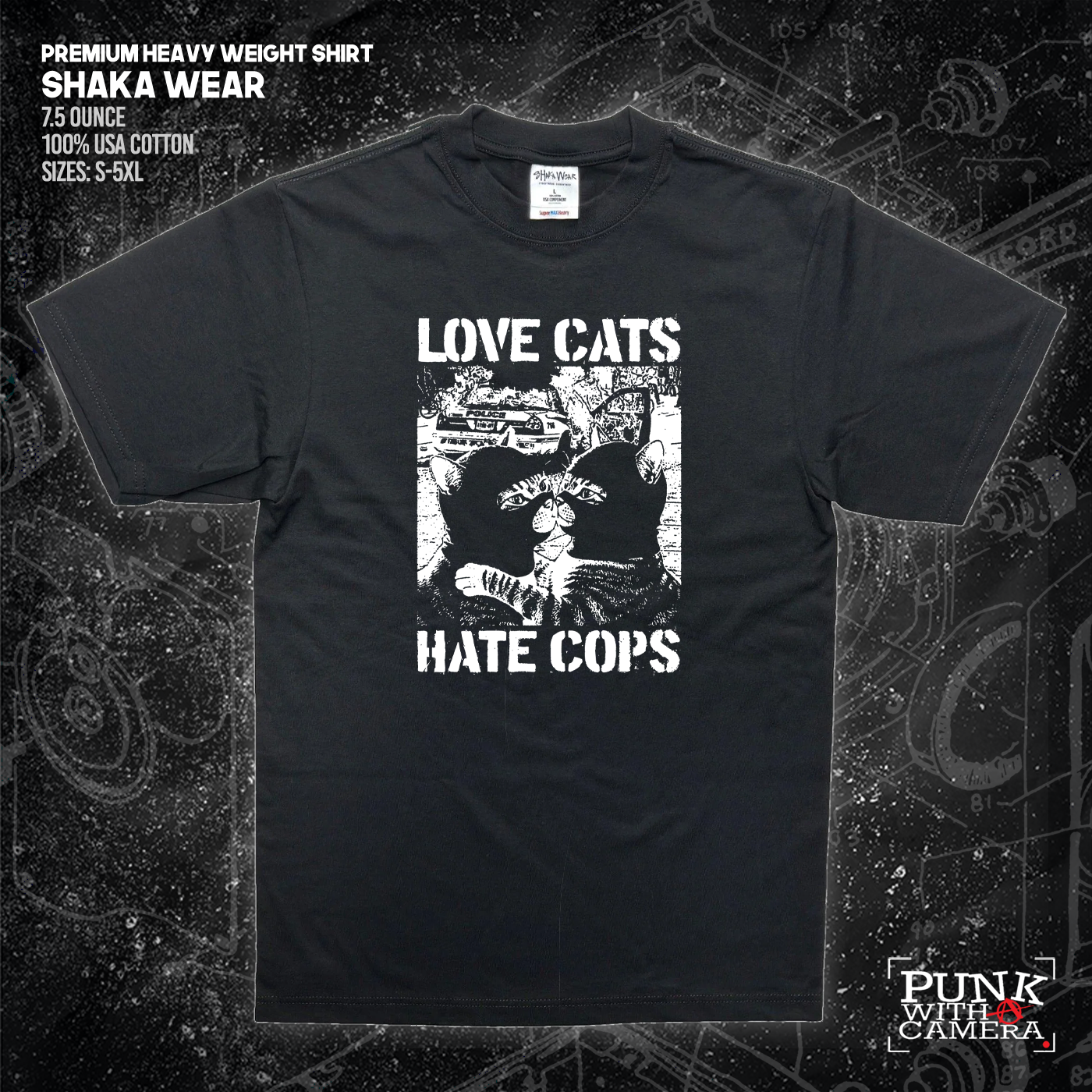 Love Cats Hate Cops - 161.Clothing