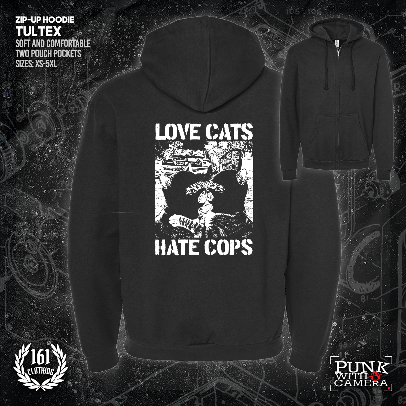 Love Cats Hate Cops - 161.Clothing