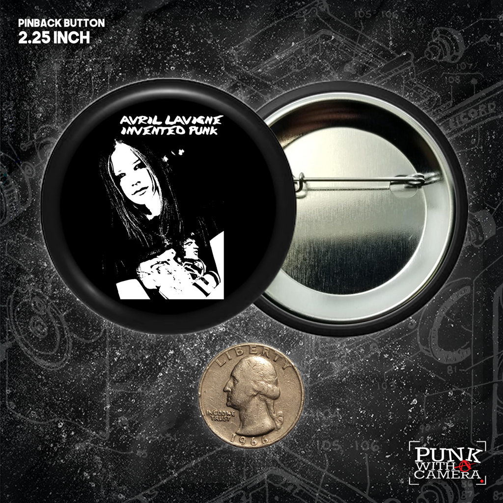 Avril Lavigne Invented Punk - Buttons (1.5, & 2.25 Inch)