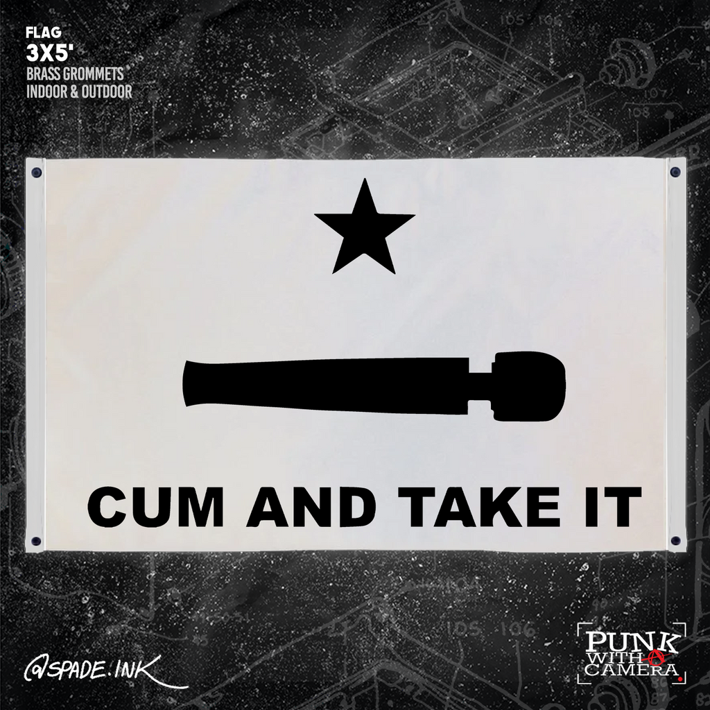 Cum And Take It - 3x5 Flag
