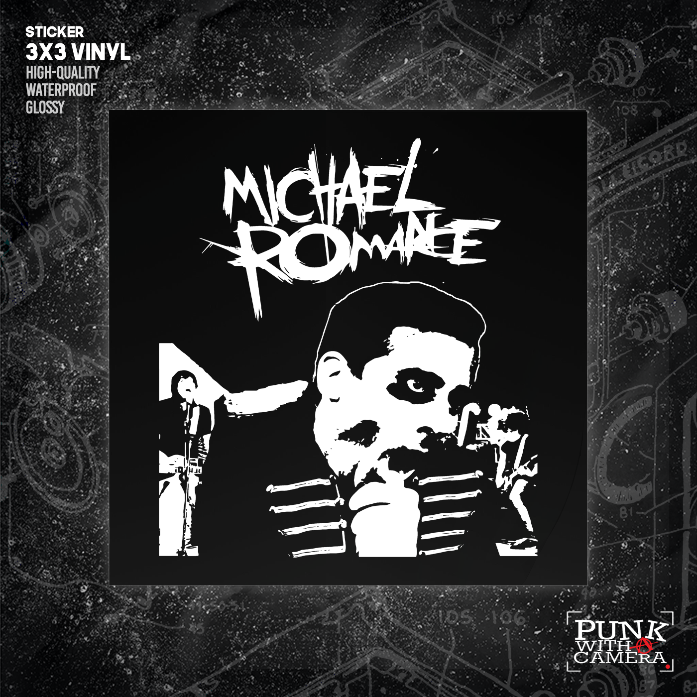 Michael Romance - Sticker (3X3)