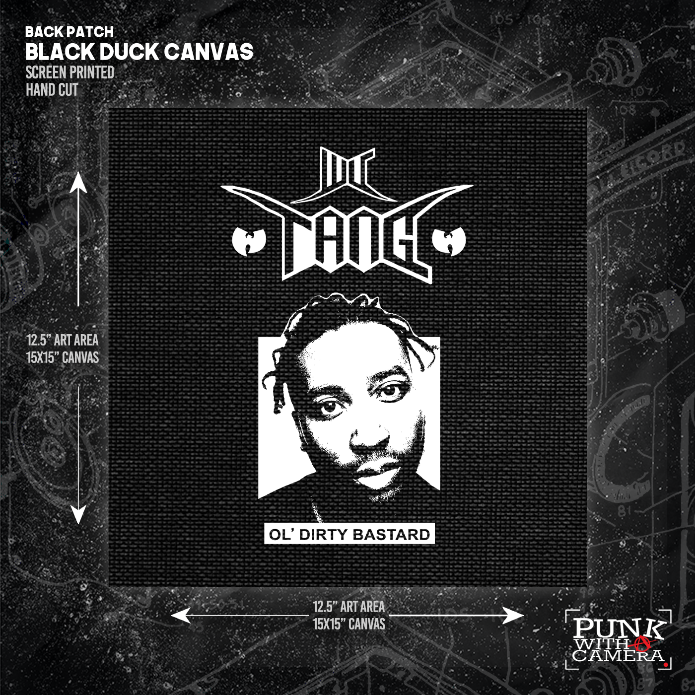 Ol' Dirty Bastard - Backpatch