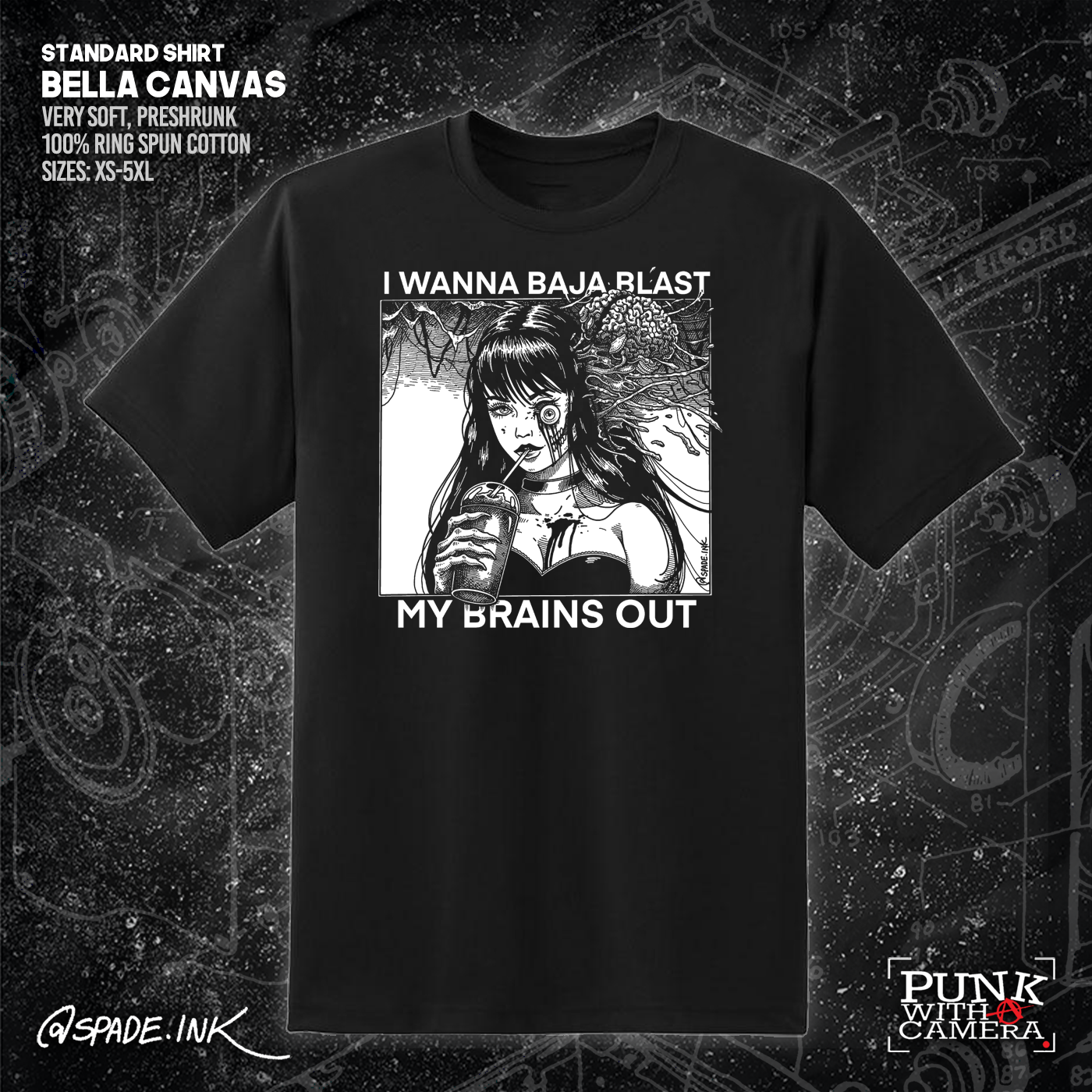 I Want To Baja Blast My Brains Out - Spade.Ink