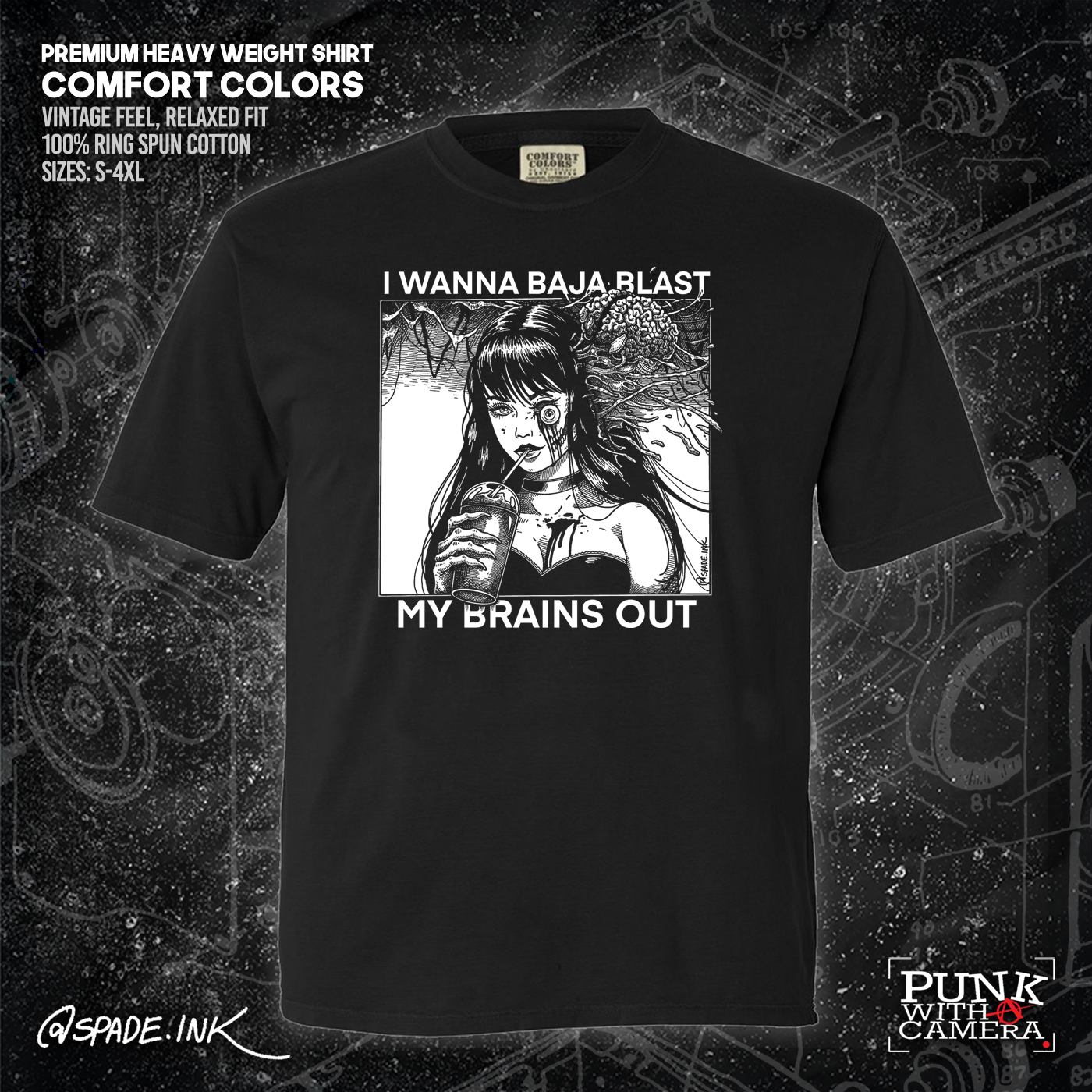 I Want To Baja Blast My Brains Out - Spade.Ink