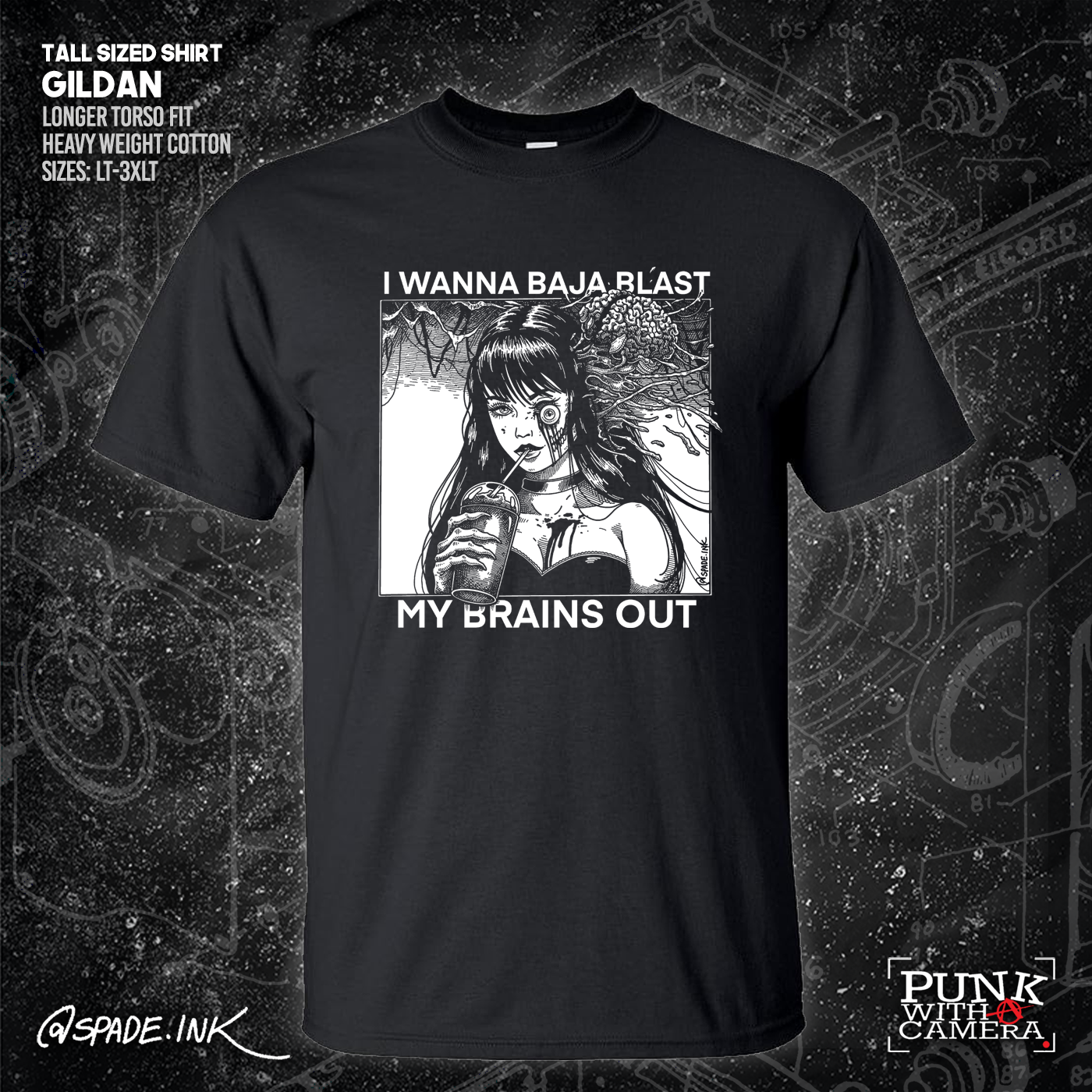 I Want To Baja Blast My Brains Out - Spade.Ink