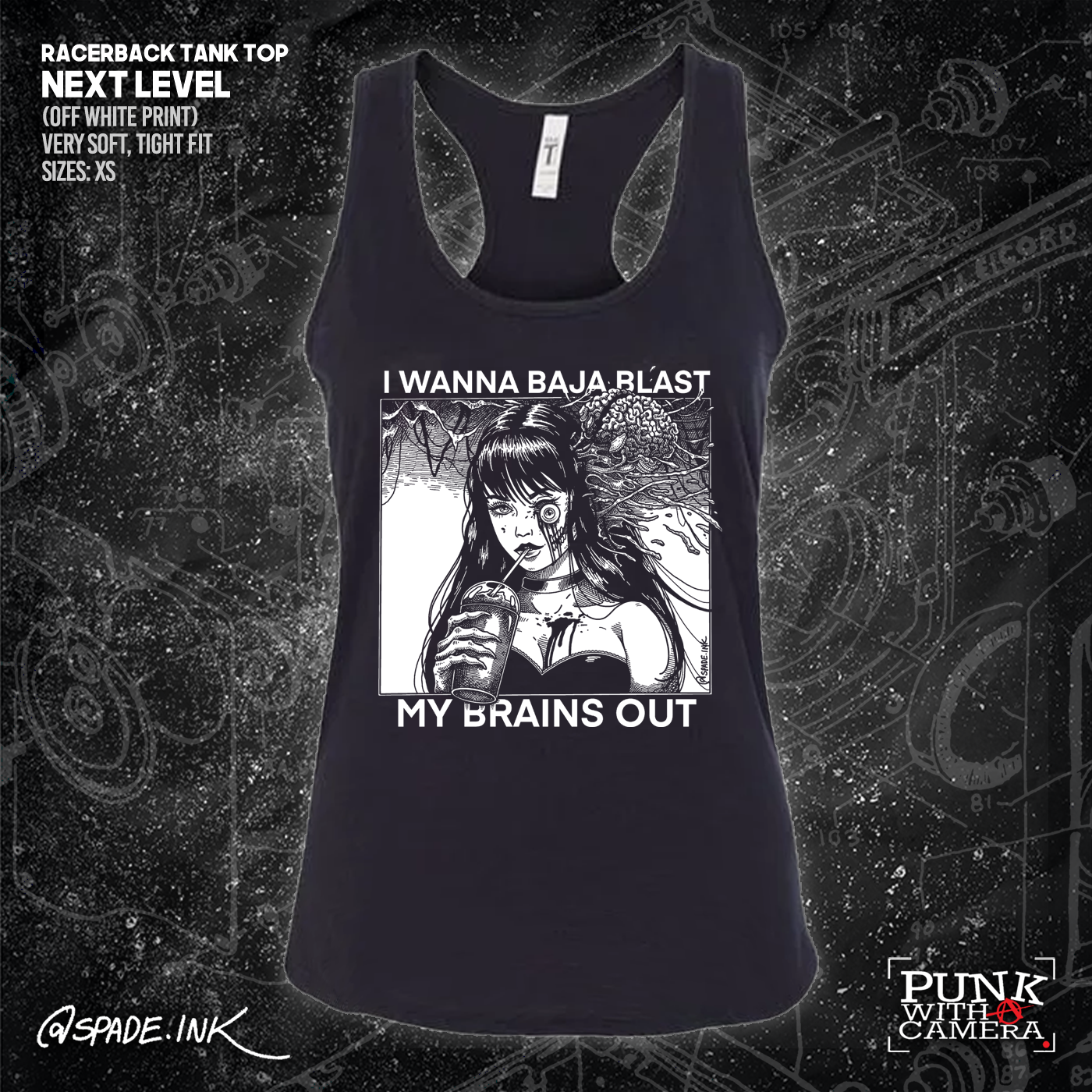 I Want To Baja Blast My Brains Out - Spade.Ink