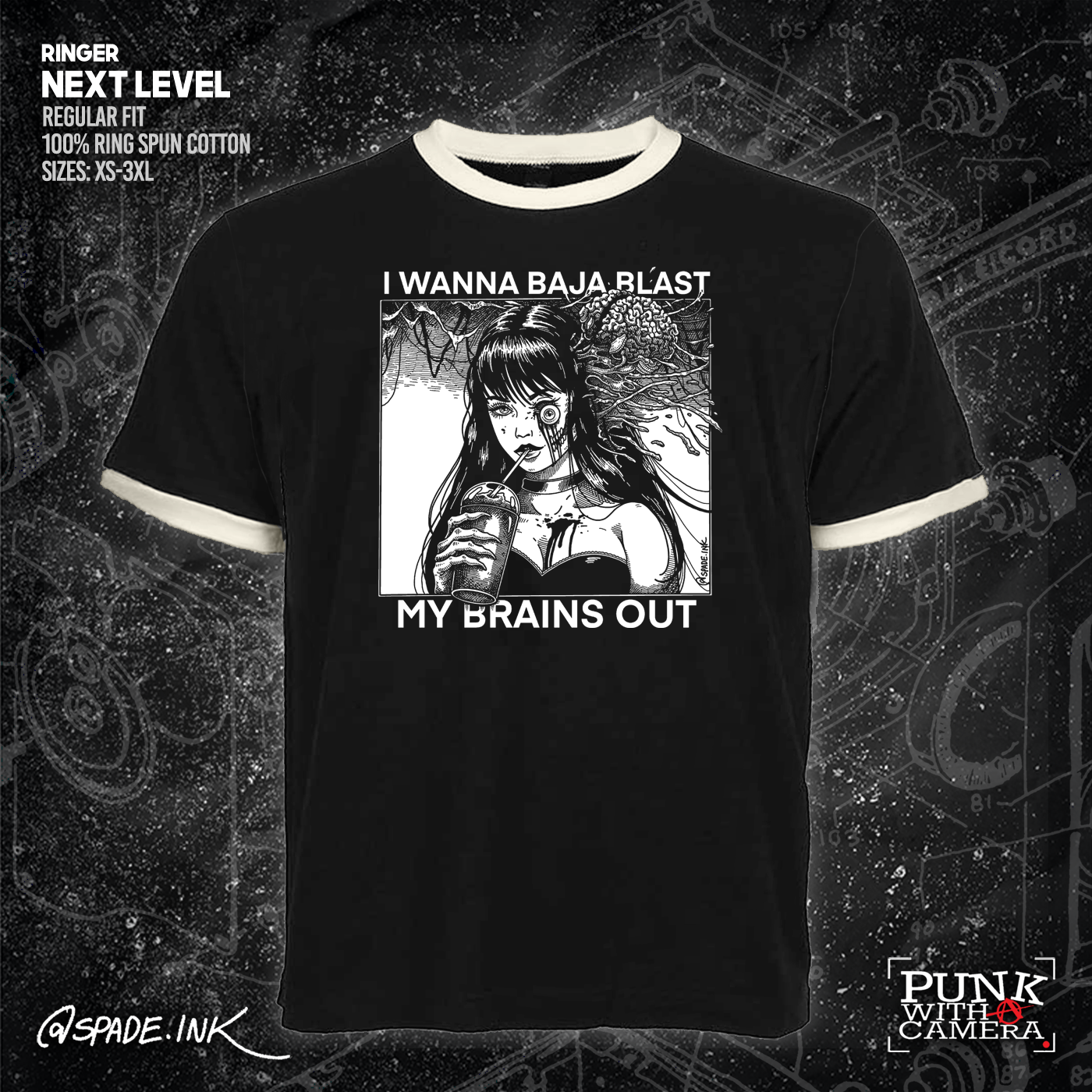 I Want To Baja Blast My Brains Out - Spade.Ink