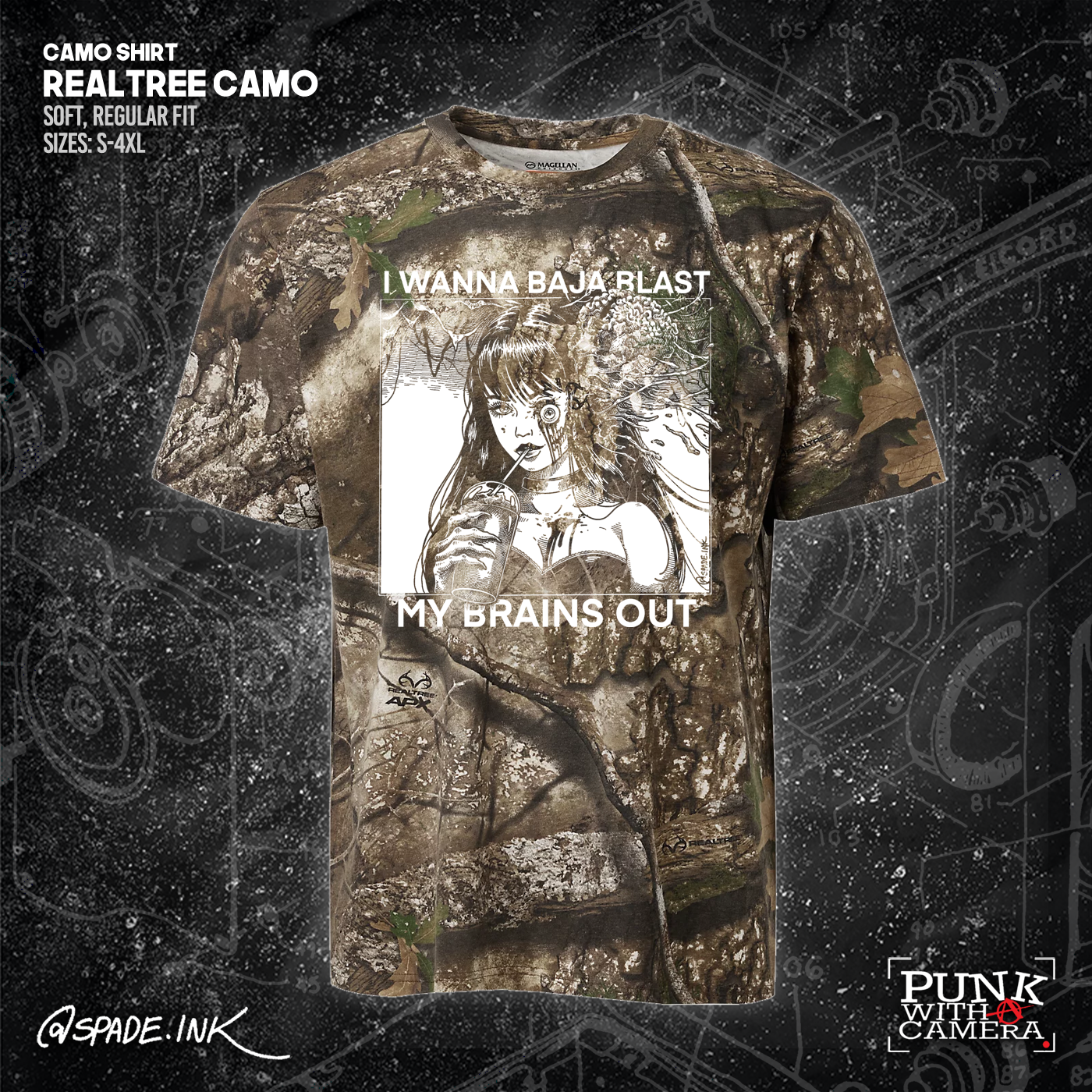 I Want To Baja Blast My Brains Out - Spade.Ink