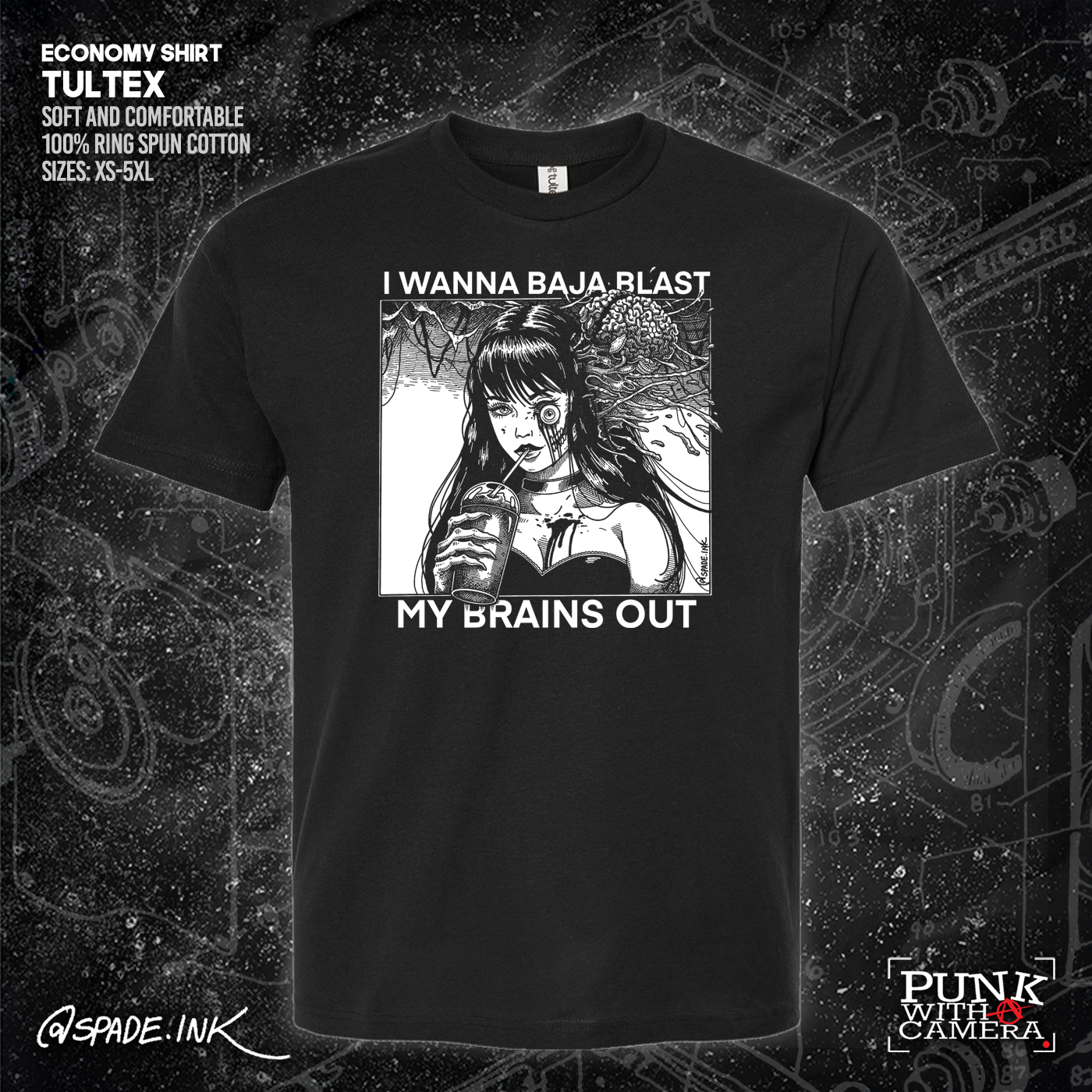 I Want To Baja Blast My Brains Out - Spade.Ink