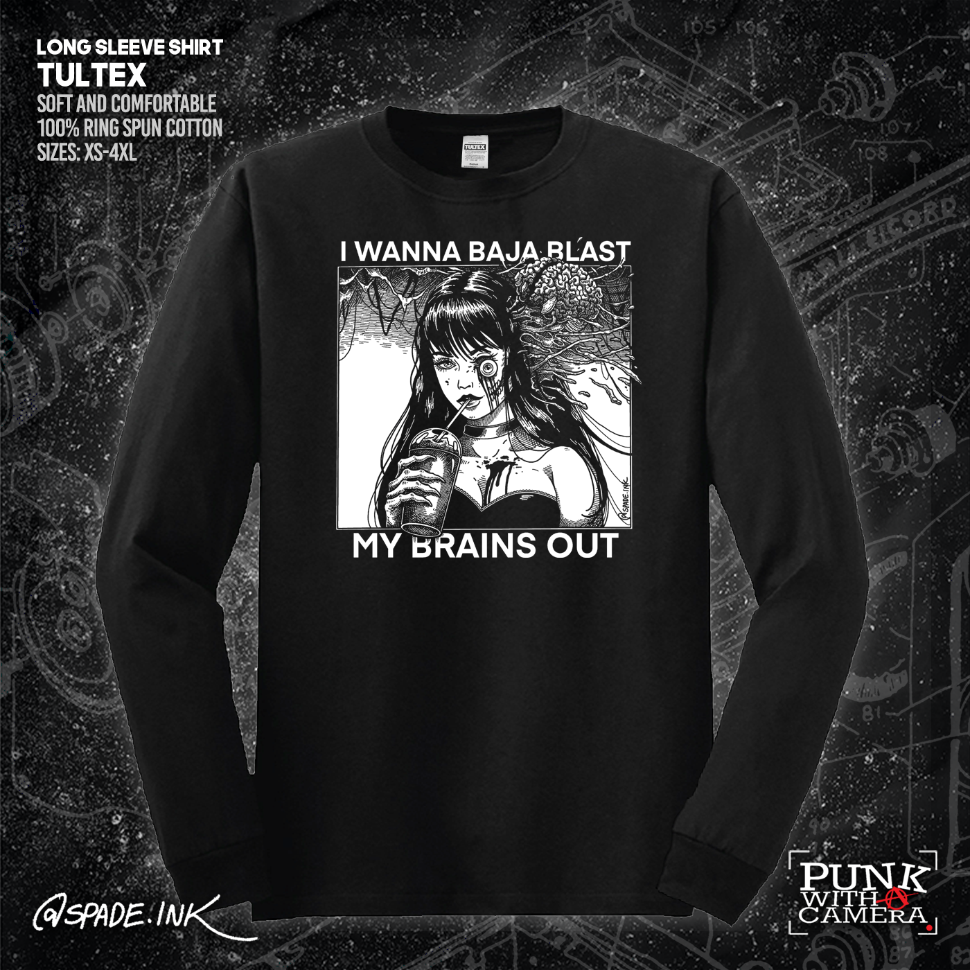 I Want To Baja Blast My Brains Out - Spade.Ink