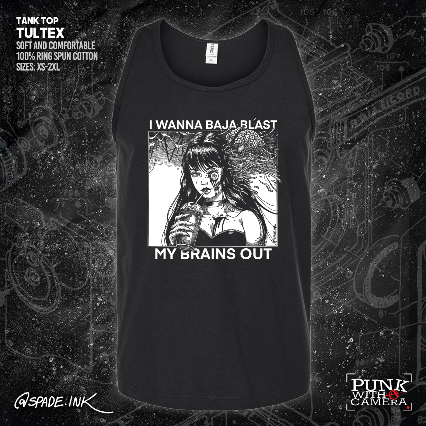 I Want To Baja Blast My Brains Out - Spade.Ink