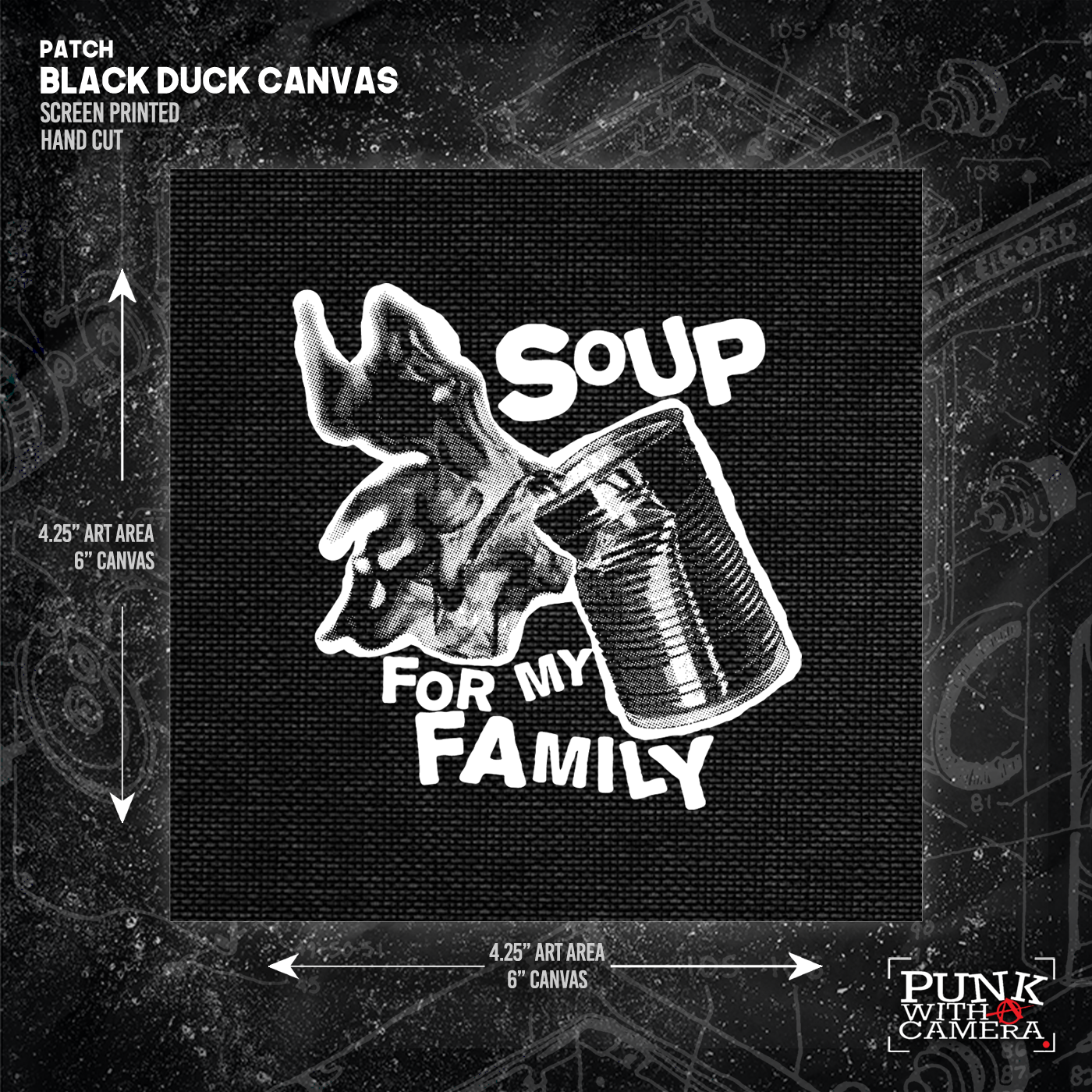 Soup For My Family - Patch (6x6)