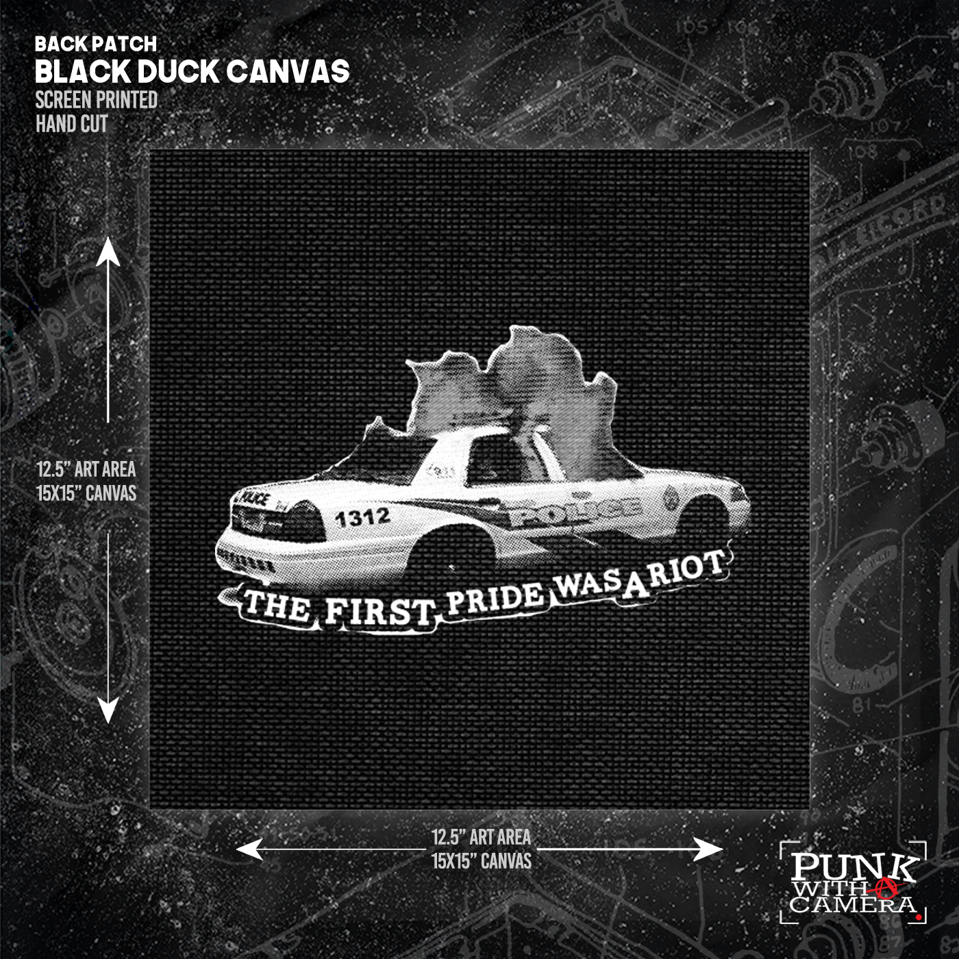 The First Pride Was A Riot - Backpatch