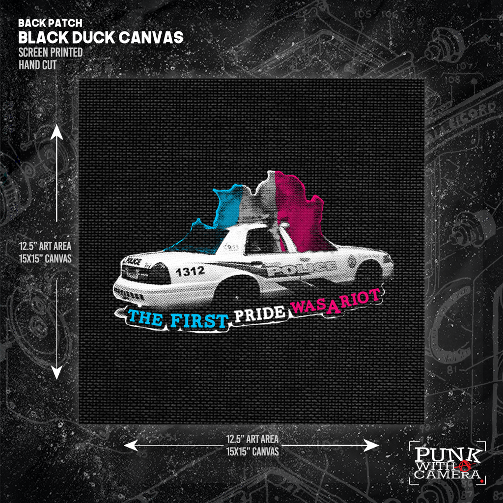 The First Pride Was A Riot - Backpatch