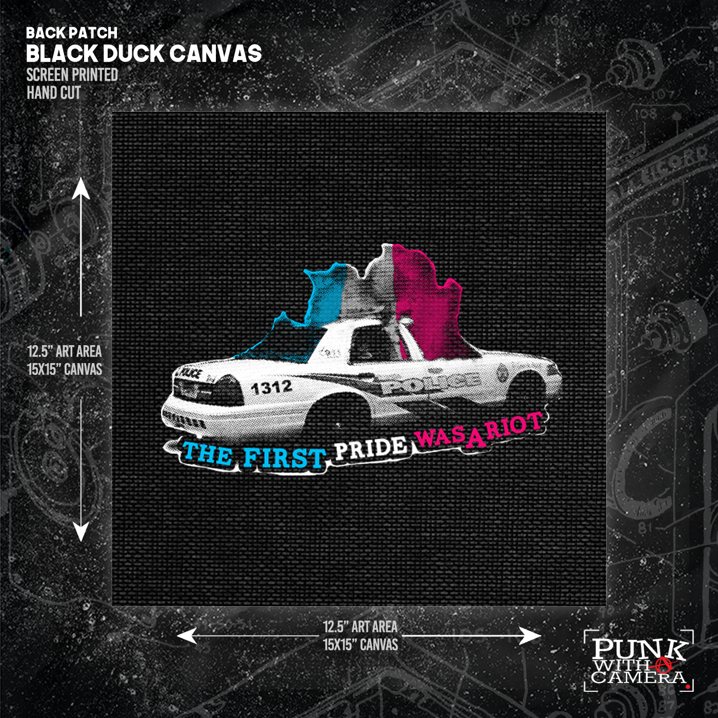 The First Pride Was A Riot - Backpatch