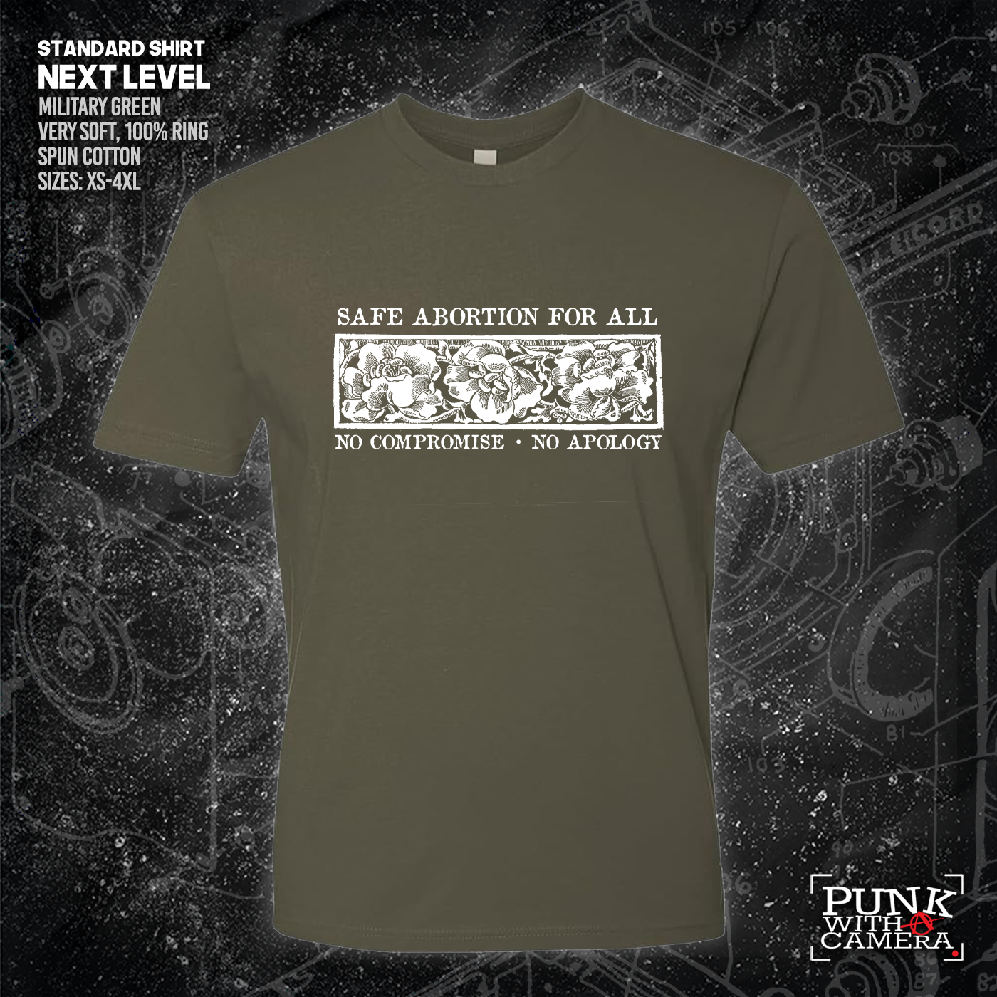 Safe Abortion For All No Compromise No Apology - Bum Lung