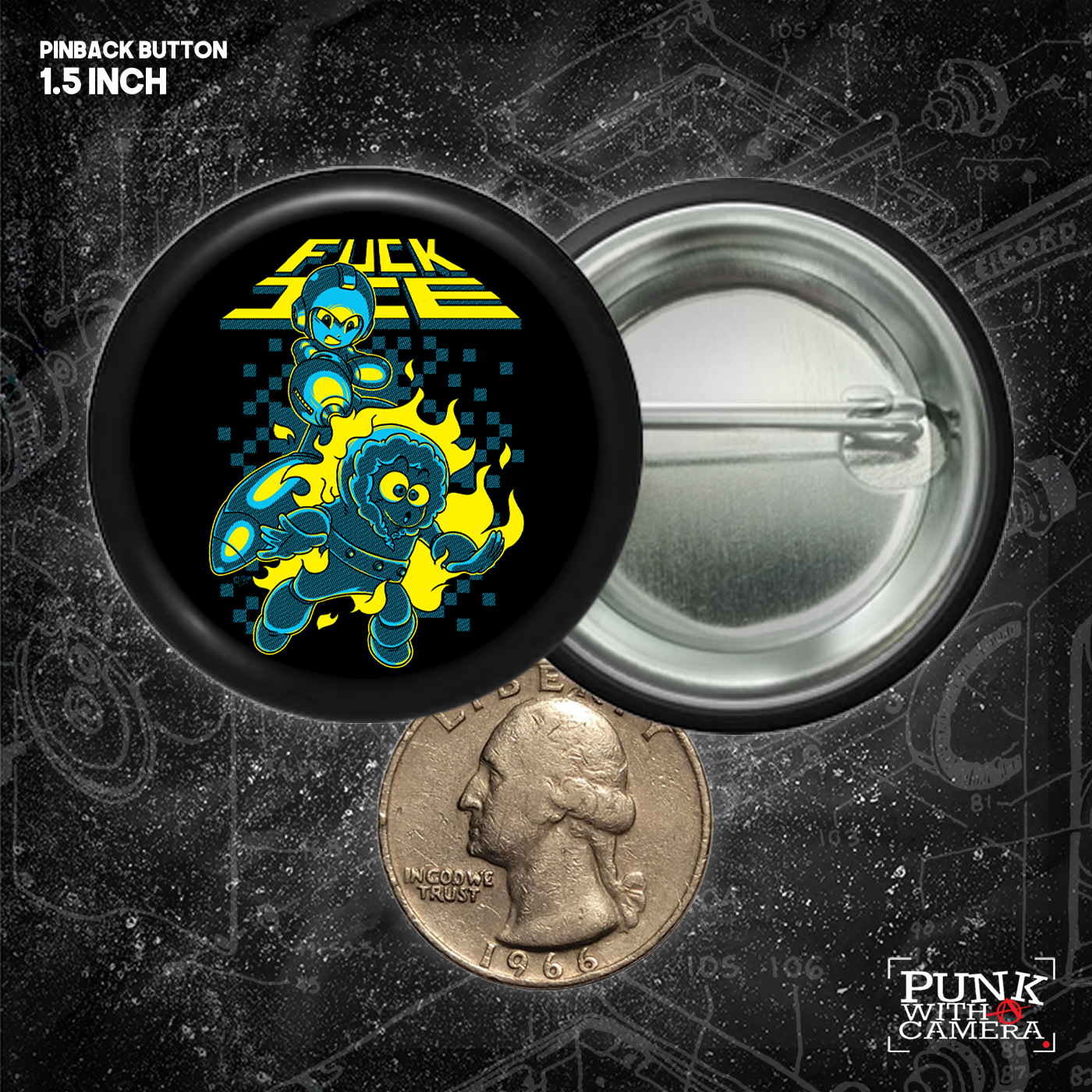 Mega Fuck Ice - Button (1.5 & 2.25 Inch)
