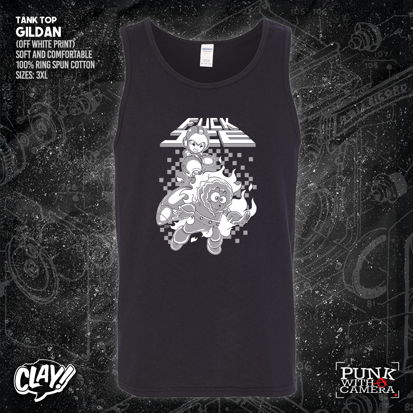 Mega Fuck Ice - Clay Gram Art