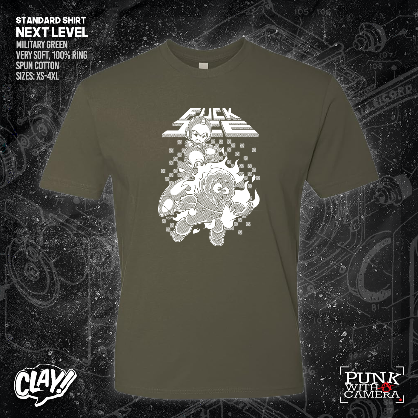 Mega Fuck Ice - Clay Gram Art