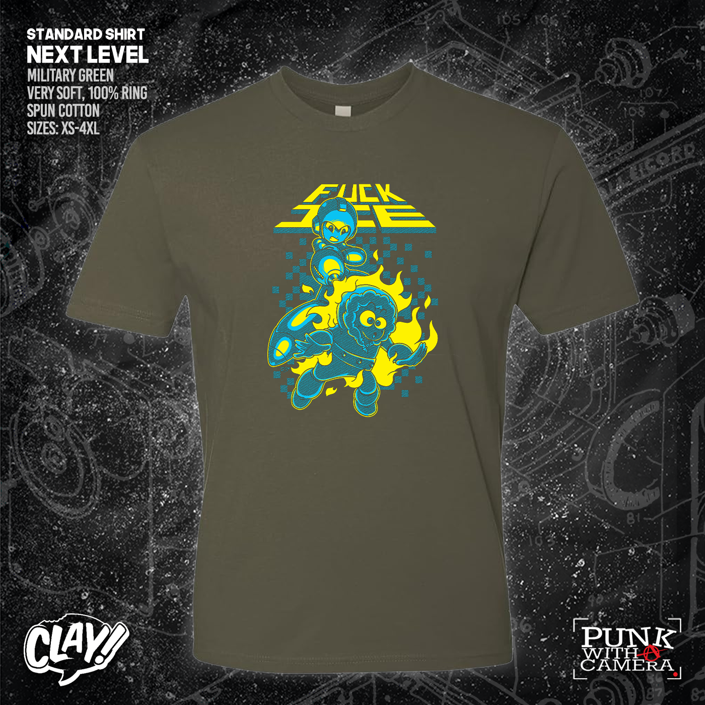 Mega Fuck Ice - Clay Gram Art