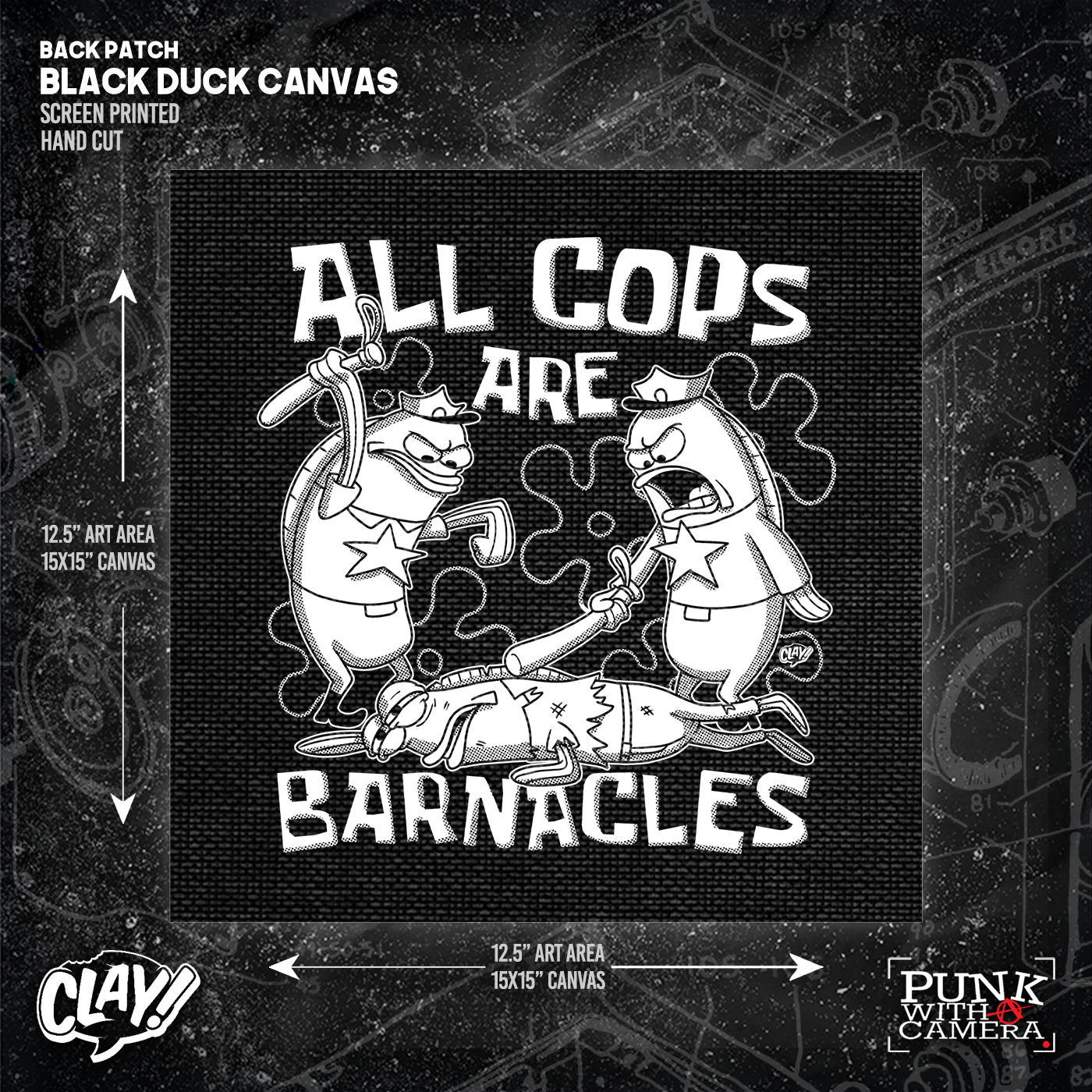 All Cops Are Barnacles - Backpatch