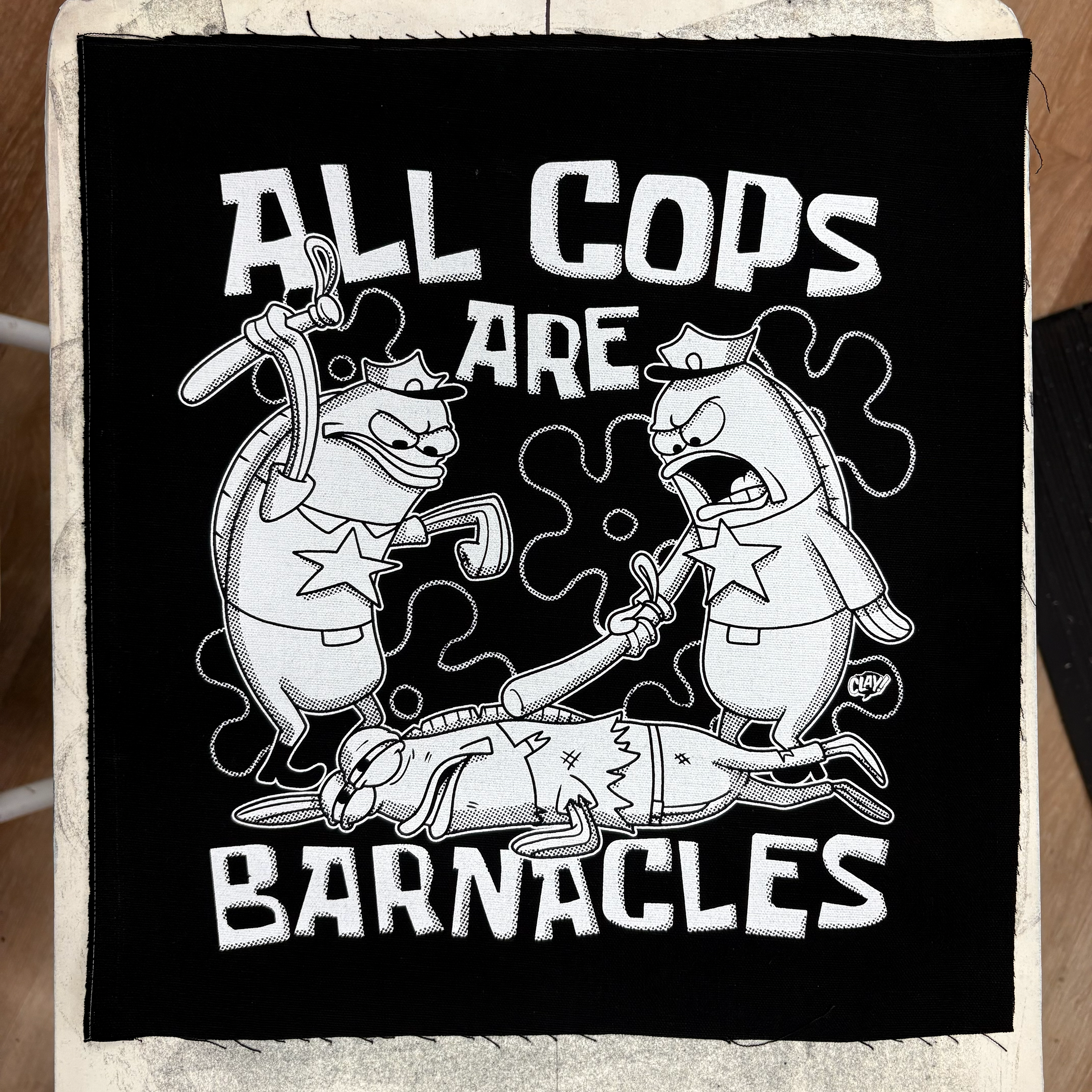 All Cops Are Barnacles - Backpatch