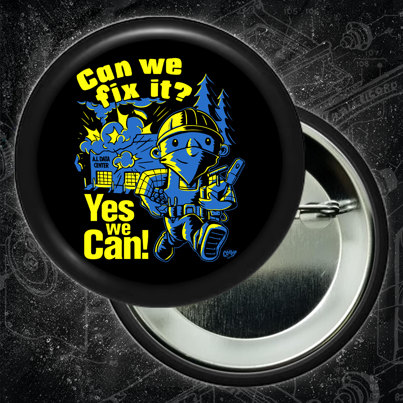Can We Fix It? Yes We Can! - Buttons (1.5 & 2.25 Inch)