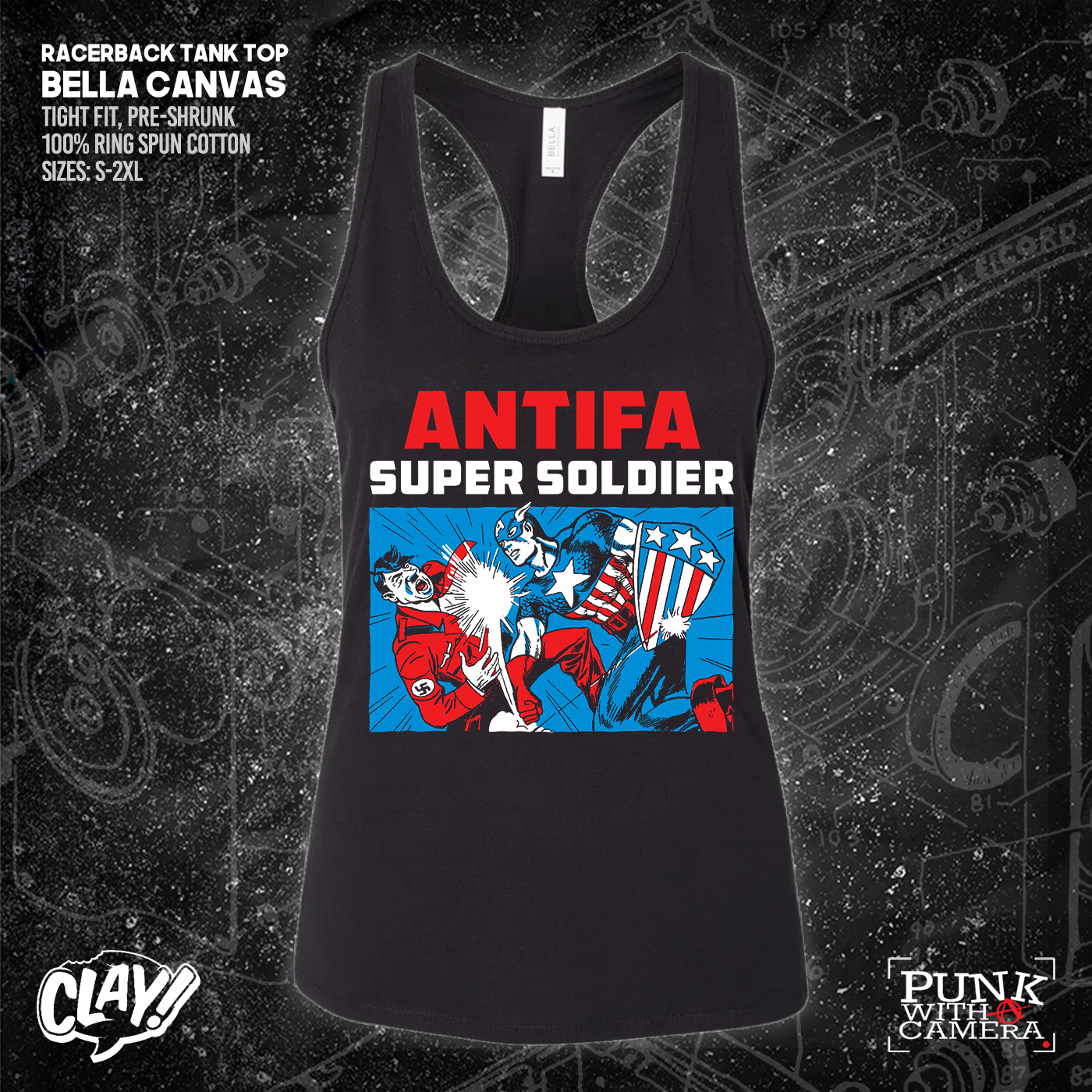Antifa Super Soldier - Clay Graham