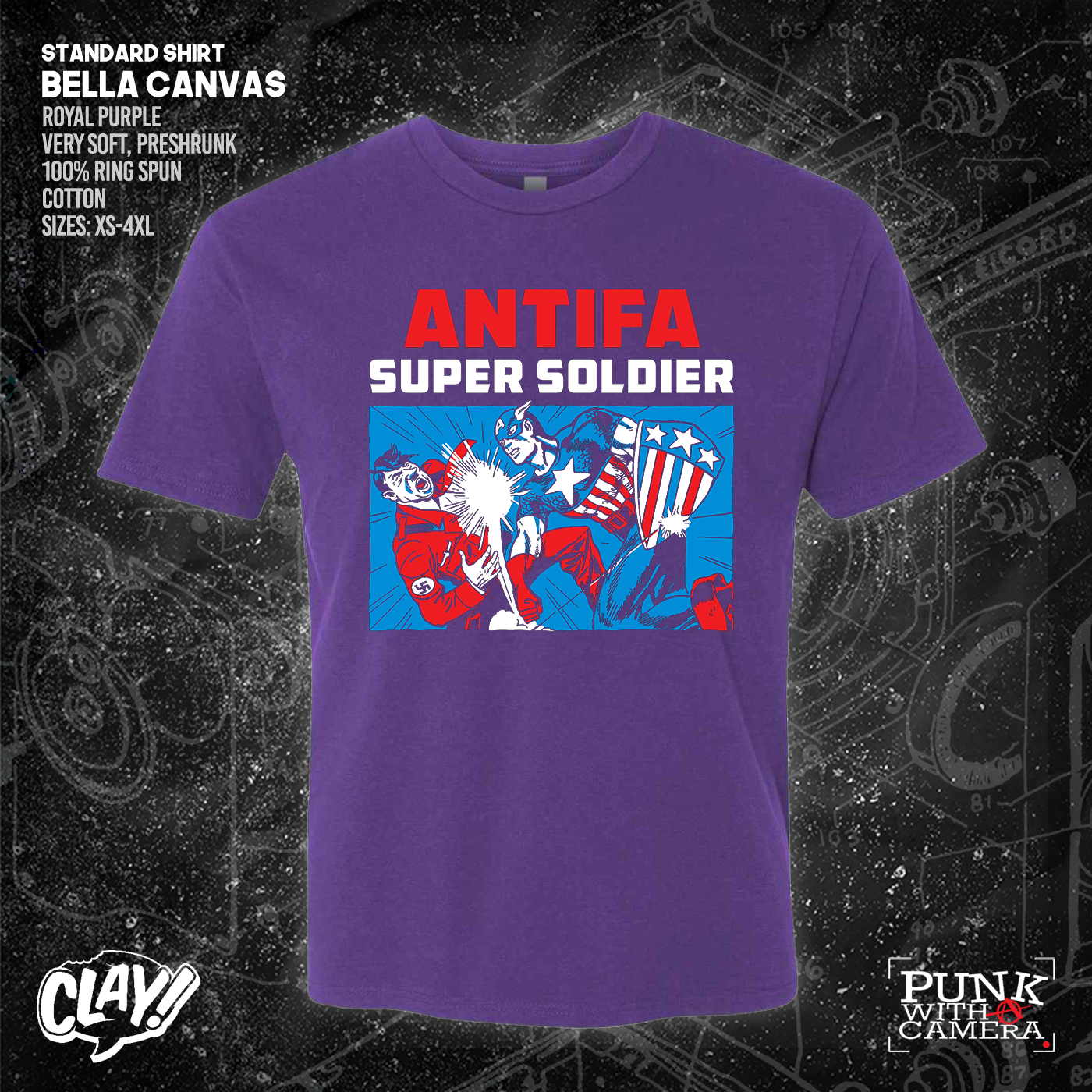 Antifa Super Soldier - Clay Graham