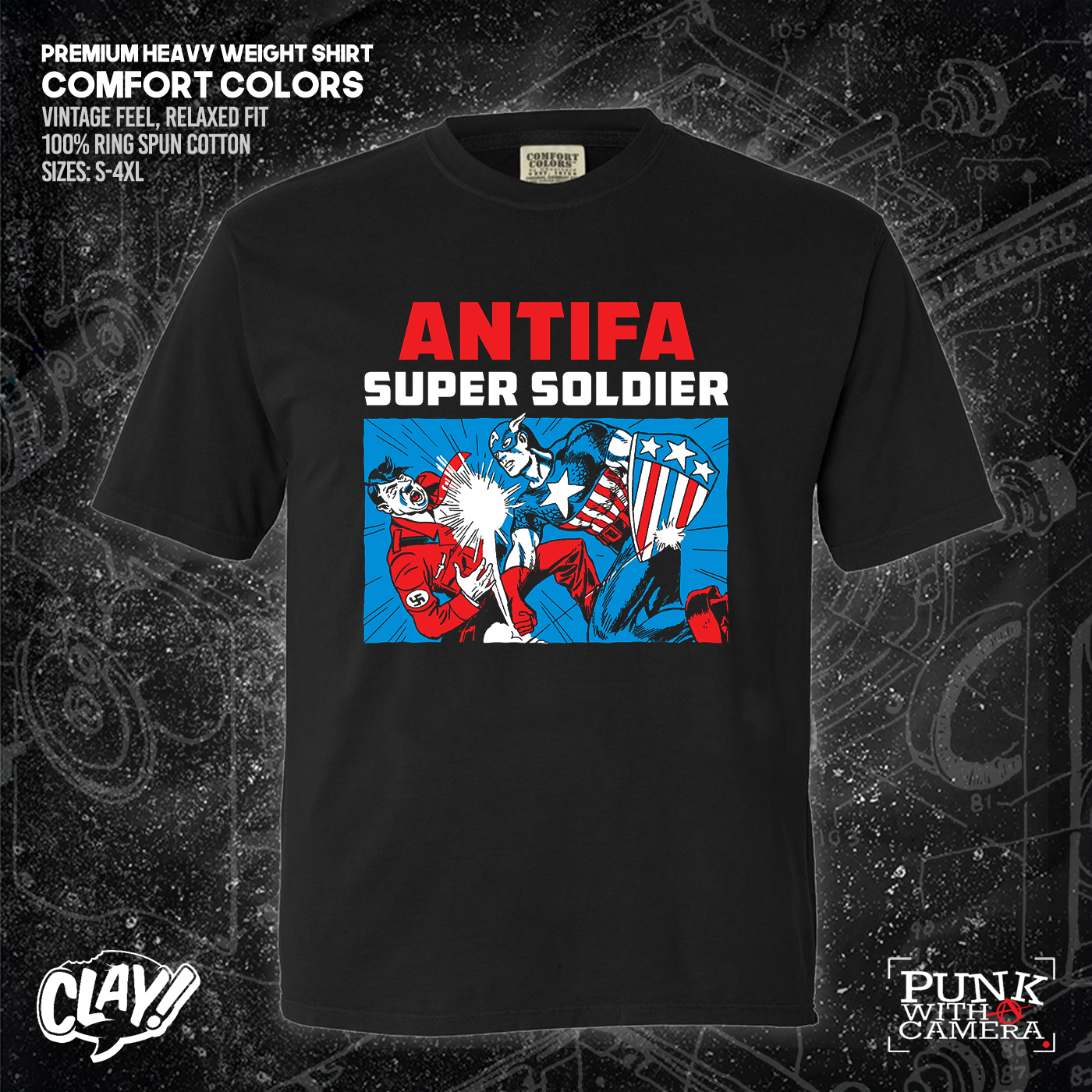 Antifa Super Soldier - Clay Graham