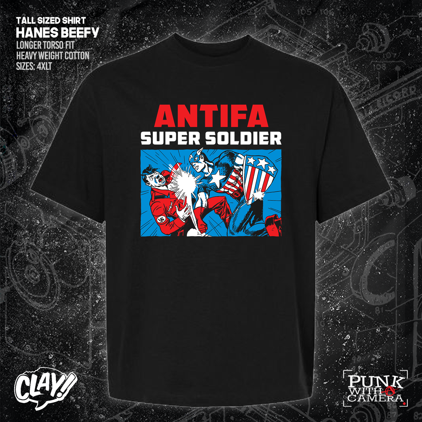 Antifa Super Soldier - Clay Graham