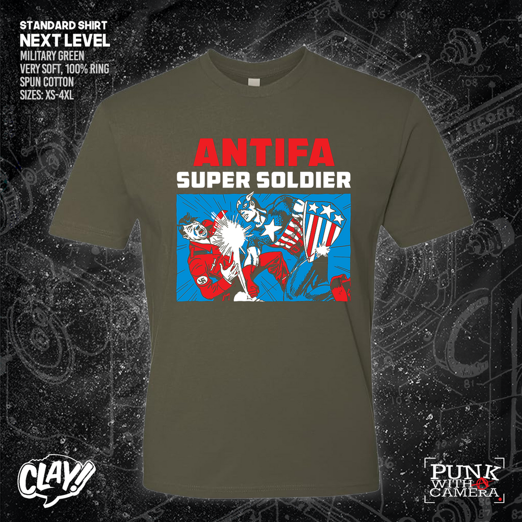 Antifa Super Soldier - Clay Graham