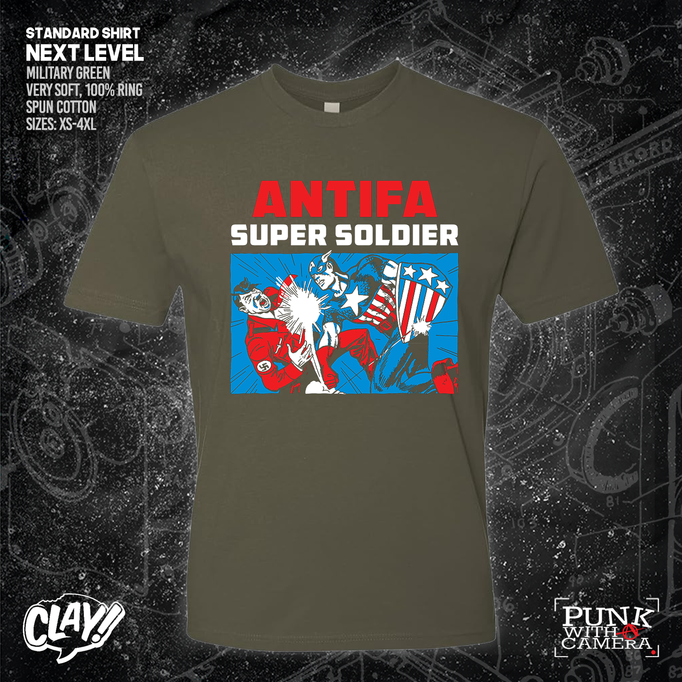 Antifa Super Soldier - Clay Graham