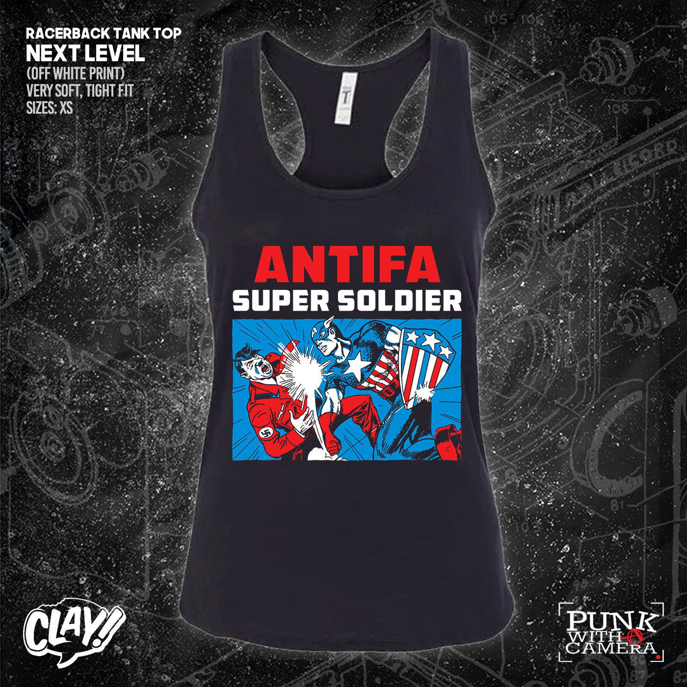 Antifa Super Soldier - Clay Graham