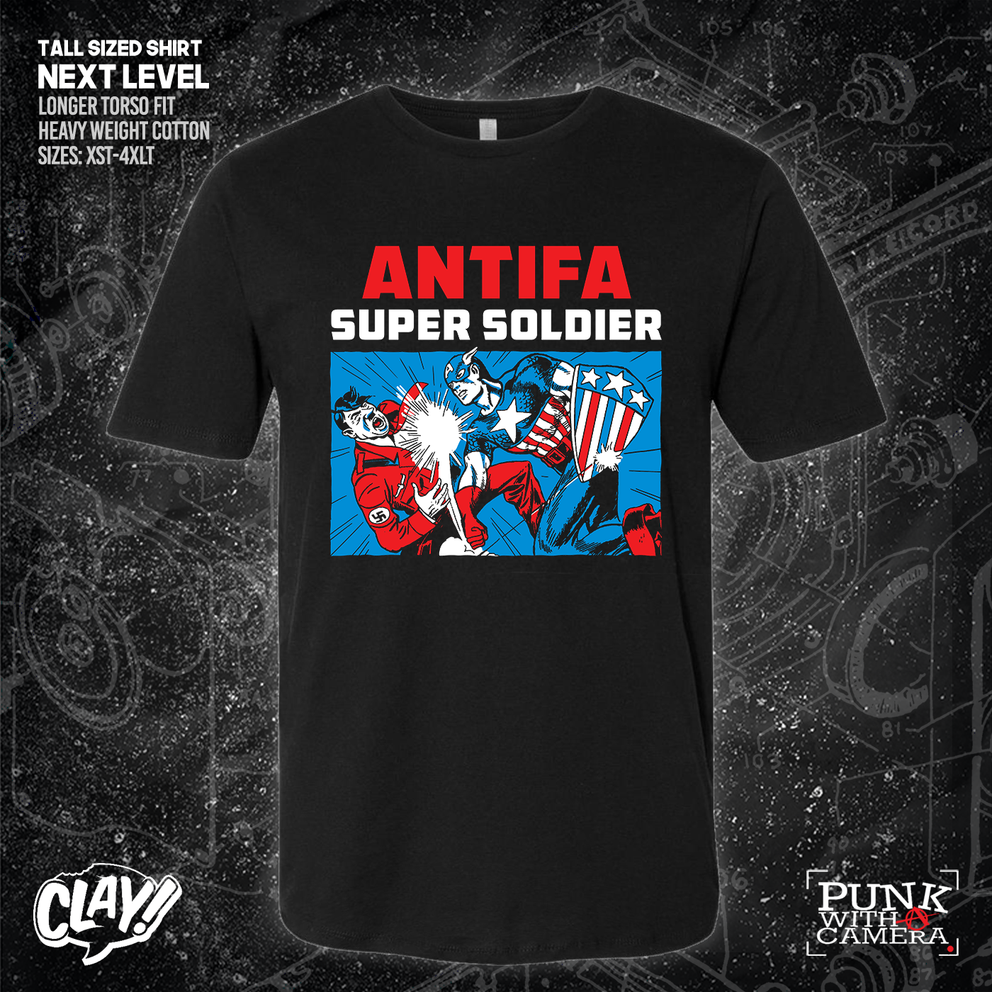 Antifa Super Soldier - Clay Graham