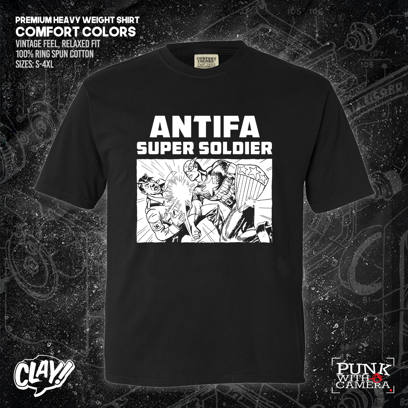 Antifa Super Soldier - Clay Graham