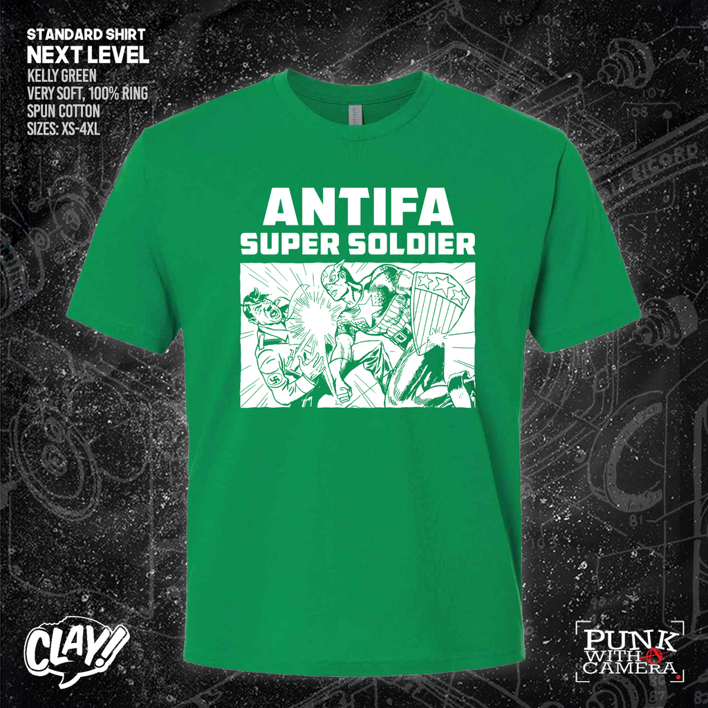 Antifa Super Soldier - Clay Graham