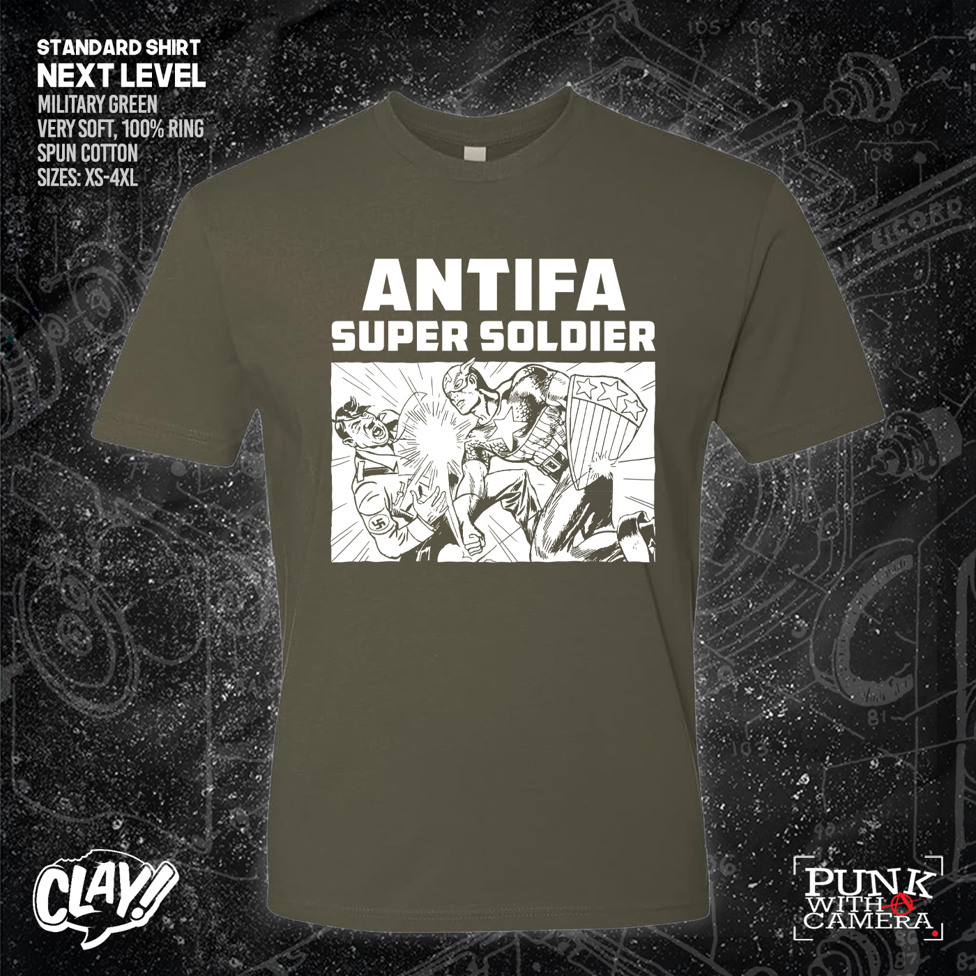 Antifa Super Soldier - Clay Graham